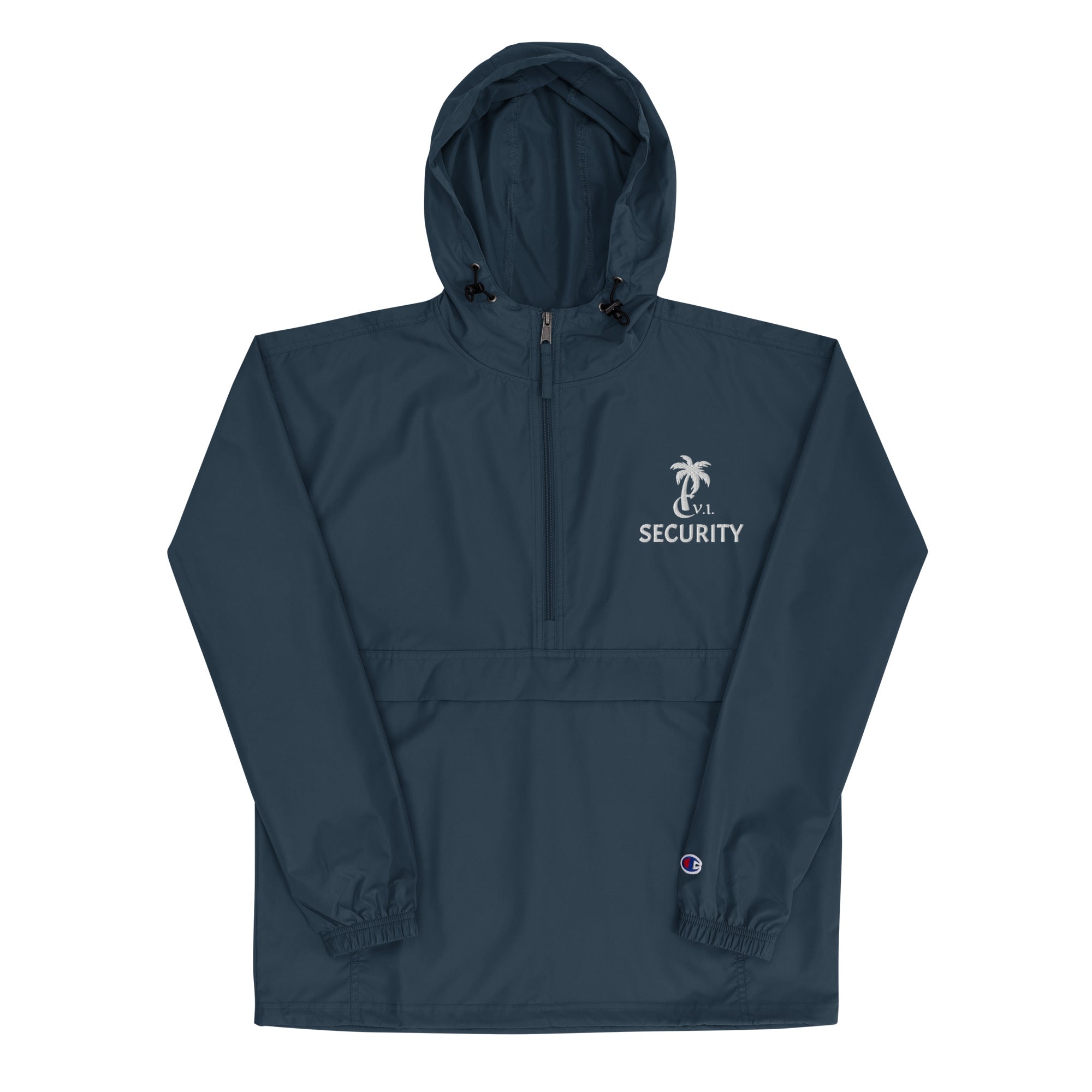 Security Embroidered Champion Packable Jacket