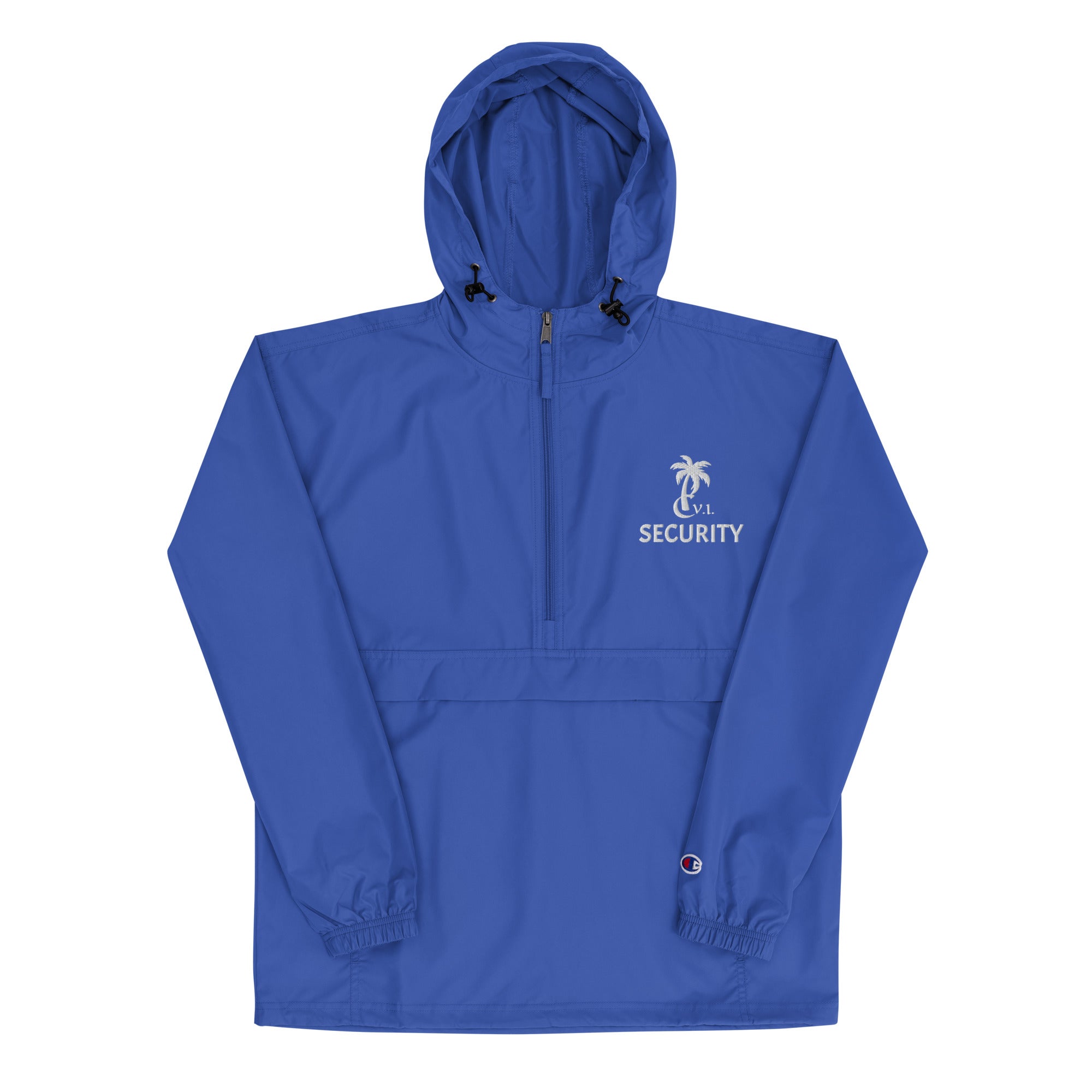 Security Embroidered Champion Packable Jacket