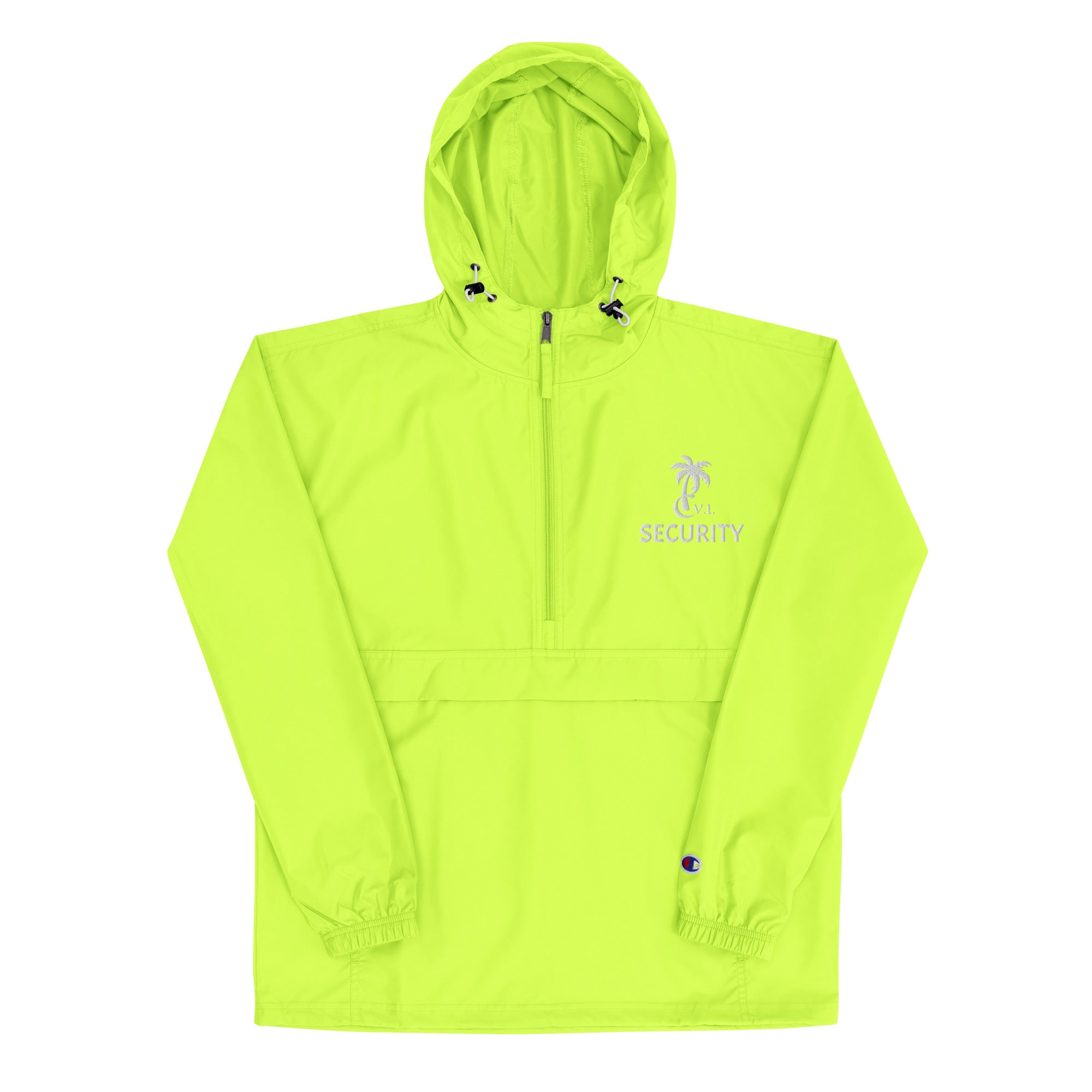 Security Embroidered Champion Packable Jacket