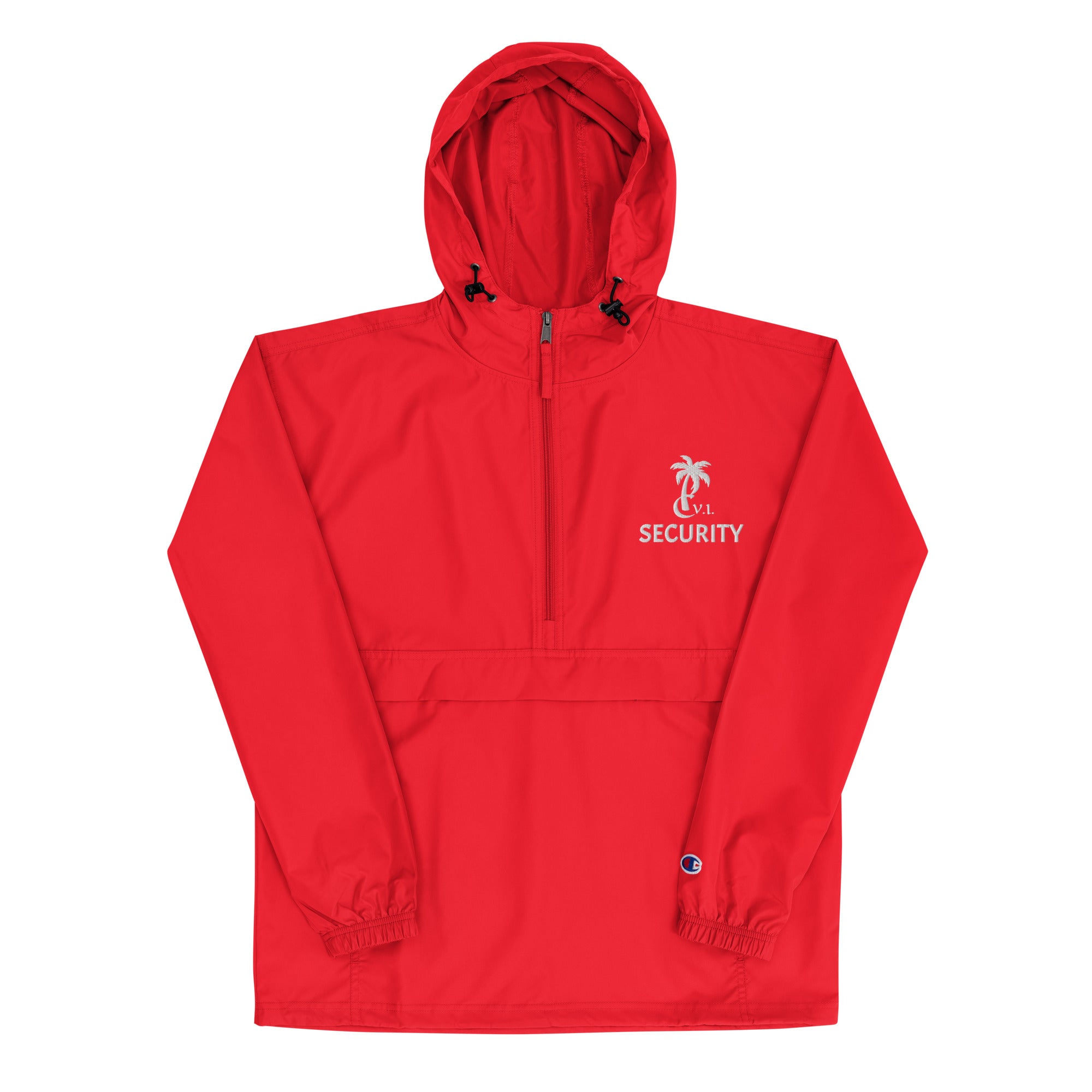 Security Embroidered Champion Packable Jacket
